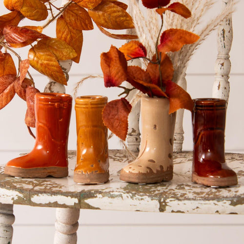 Mini Boot Vases
