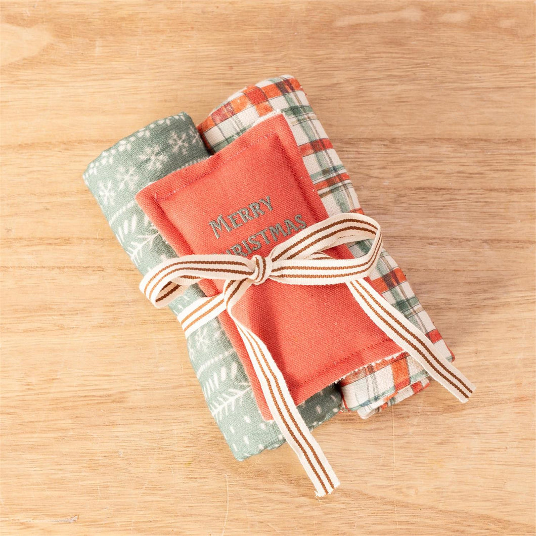 Towel and Sponge Set