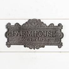 Load image into Gallery viewer, Grey Farmhouse Plaque