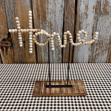 Load image into Gallery viewer, Hone Beaded Word Sign