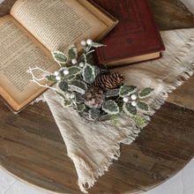 Load image into Gallery viewer, Iced Holly &amp; Cones Birdnest