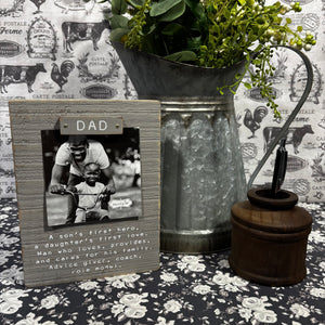 Dark Wood Bud Vase