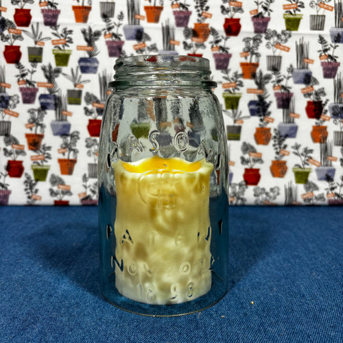 Quart Mason Jar Chimney