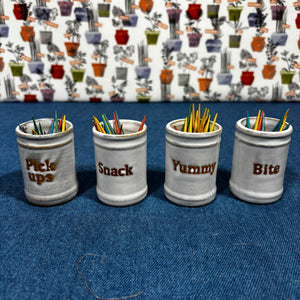 Ceramic Toothpick Holders
