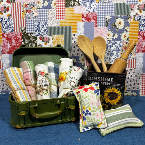 Floral Fabric Sponges