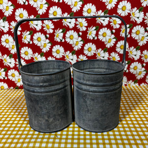 Schoolhouse Metal Caddy