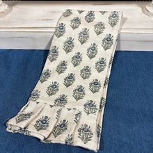 Load image into Gallery viewer, Blue Block Print Tea Towels