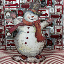 Load image into Gallery viewer, Snowman Metal Dummy Board