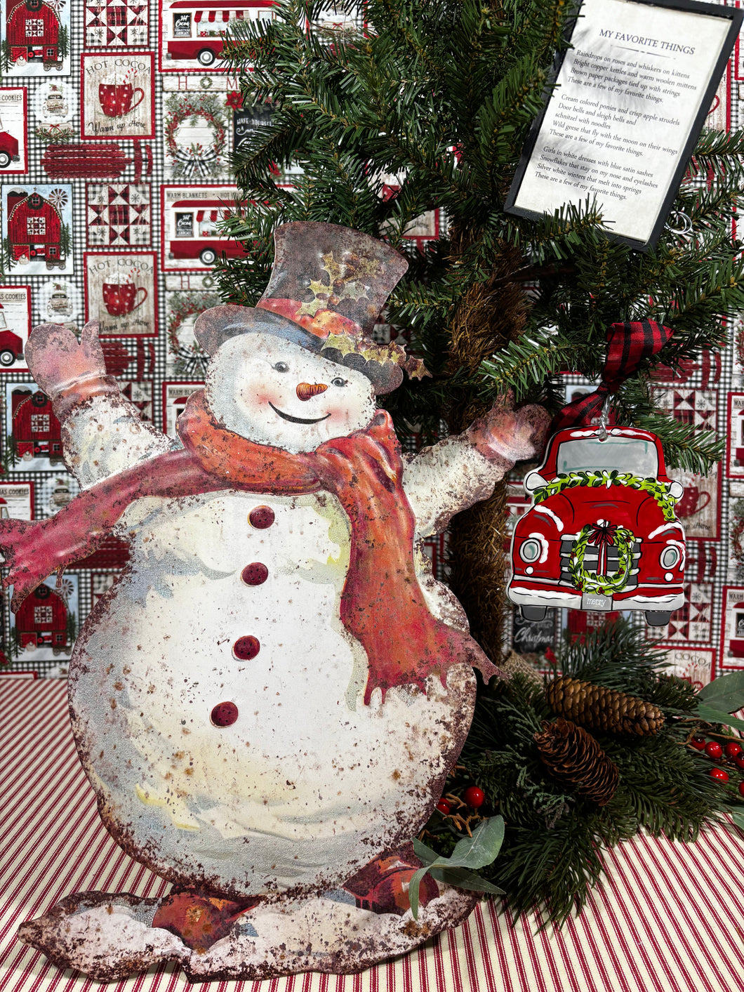 Snowman Metal Dummy Board