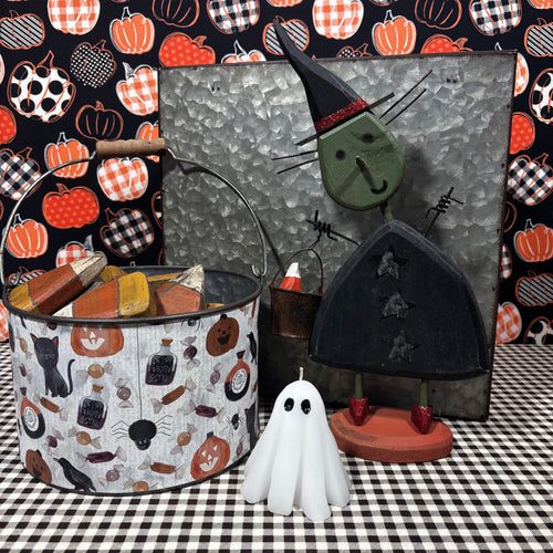 Halloween Ghost Shaped Candle