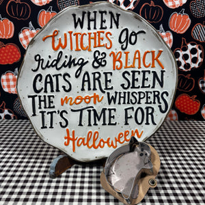 Spooky Stoneware Cookie Plates