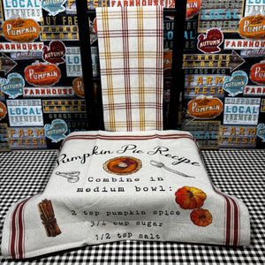 Pumpkin Pie Recipe - Tea Towels