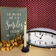 Load image into Gallery viewer, 3D Flame Cream Taper Candle