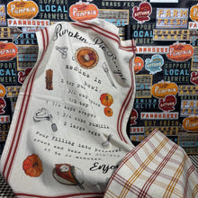 Load image into Gallery viewer, Pumpkin Pie Recipe - Tea Towels