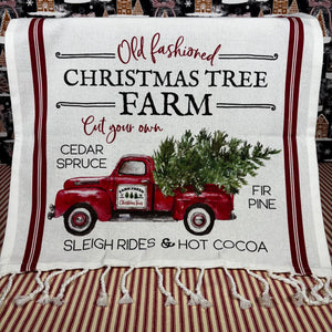 Christmas Tree Farm Tea Towels