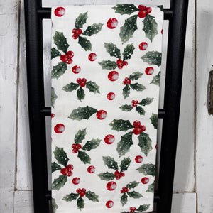 Holly Tea Towel