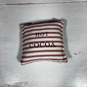 Peppermint Hot Cocoa Pillows