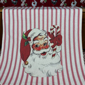 Vintage Santa Tea Towels