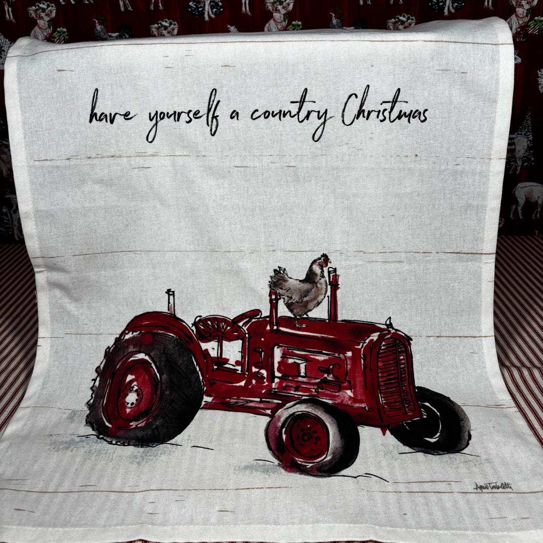Farmhouse Christmas Kitchen Towels