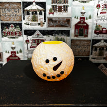 Load image into Gallery viewer, Round Snowman LED Candle