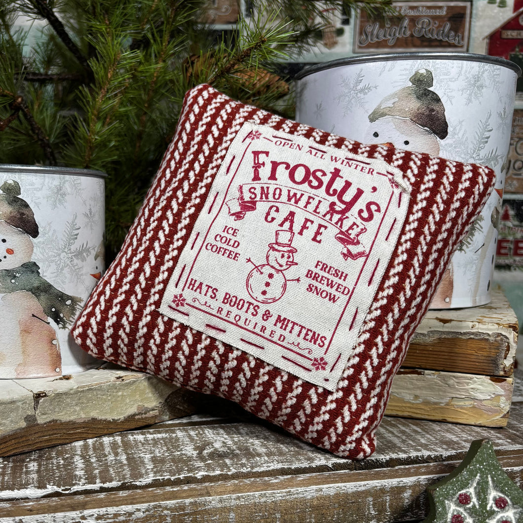 Frosty's Cafe Pillow