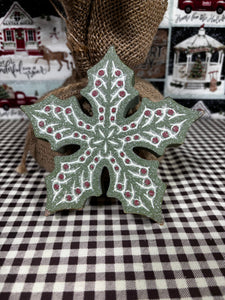 Holly Snowflake