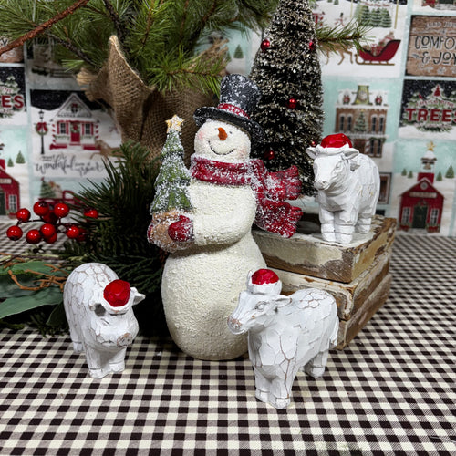 Resin Christmas Farm Animals