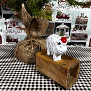Resin Christmas Farm Animals
