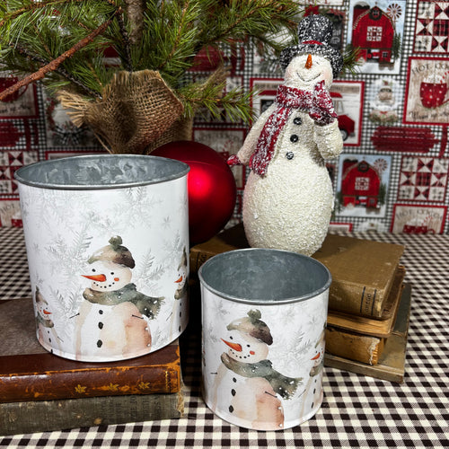 Snowman Buyckets