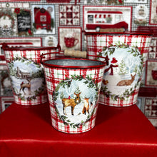 Load image into Gallery viewer, Red Plaid Buckets