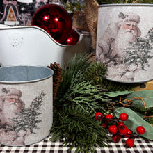 Load image into Gallery viewer, Santa Tin Buckets