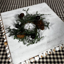 Load image into Gallery viewer, Red Berry and Cypress Mini Candle Ring