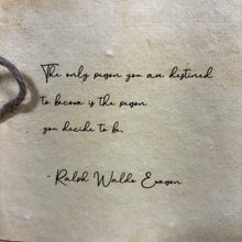 Load image into Gallery viewer, Vintage Inspirational Journal