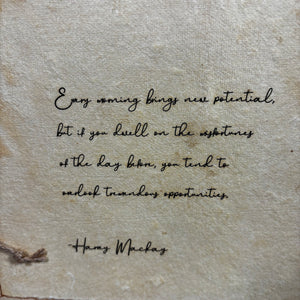 Vintage Inspirational Journal