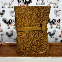 Load image into Gallery viewer, Leather Floral Embossed Journal