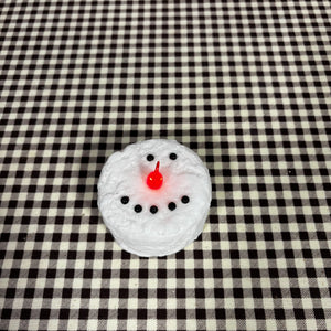 Snowman Face Tea Light