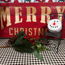 Load image into Gallery viewer, Snowman Face Tea Light