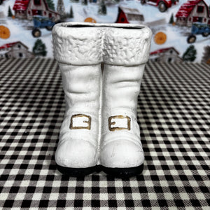 Santa Boot Vases