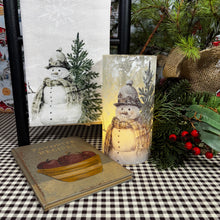 Load image into Gallery viewer, Snowman Glass Jars