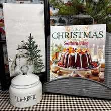 Load image into Gallery viewer, Snowman Tea Towel