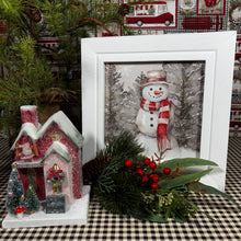 Load image into Gallery viewer, Snowman Framed Art