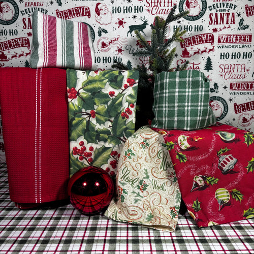 Vintage Christmas Tea Towel Sets