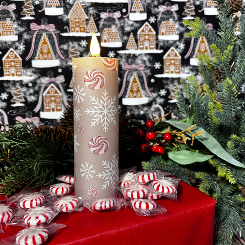 Peppermint Candy Votive Candle