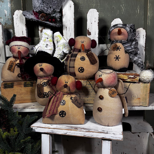 Winter Snowmen Characters