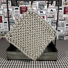 Load image into Gallery viewer, Cotton Crocheted Pot Holder