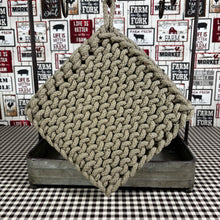 Load image into Gallery viewer, Cotton Crocheted Pot Holder