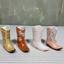 Load image into Gallery viewer, Ceramic Cowgirl Boots