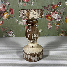 Load image into Gallery viewer, Wooden Pillar Candle Holder