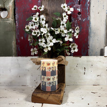 Load image into Gallery viewer, Patchwork Glass 3D Flame Candle