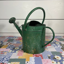 Load image into Gallery viewer, Gold and Green Watering Can